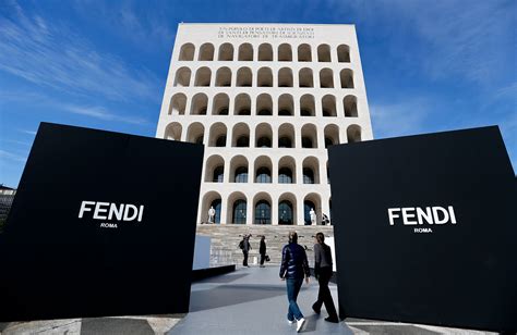 fendi head office address|mussolini headquarters rome.